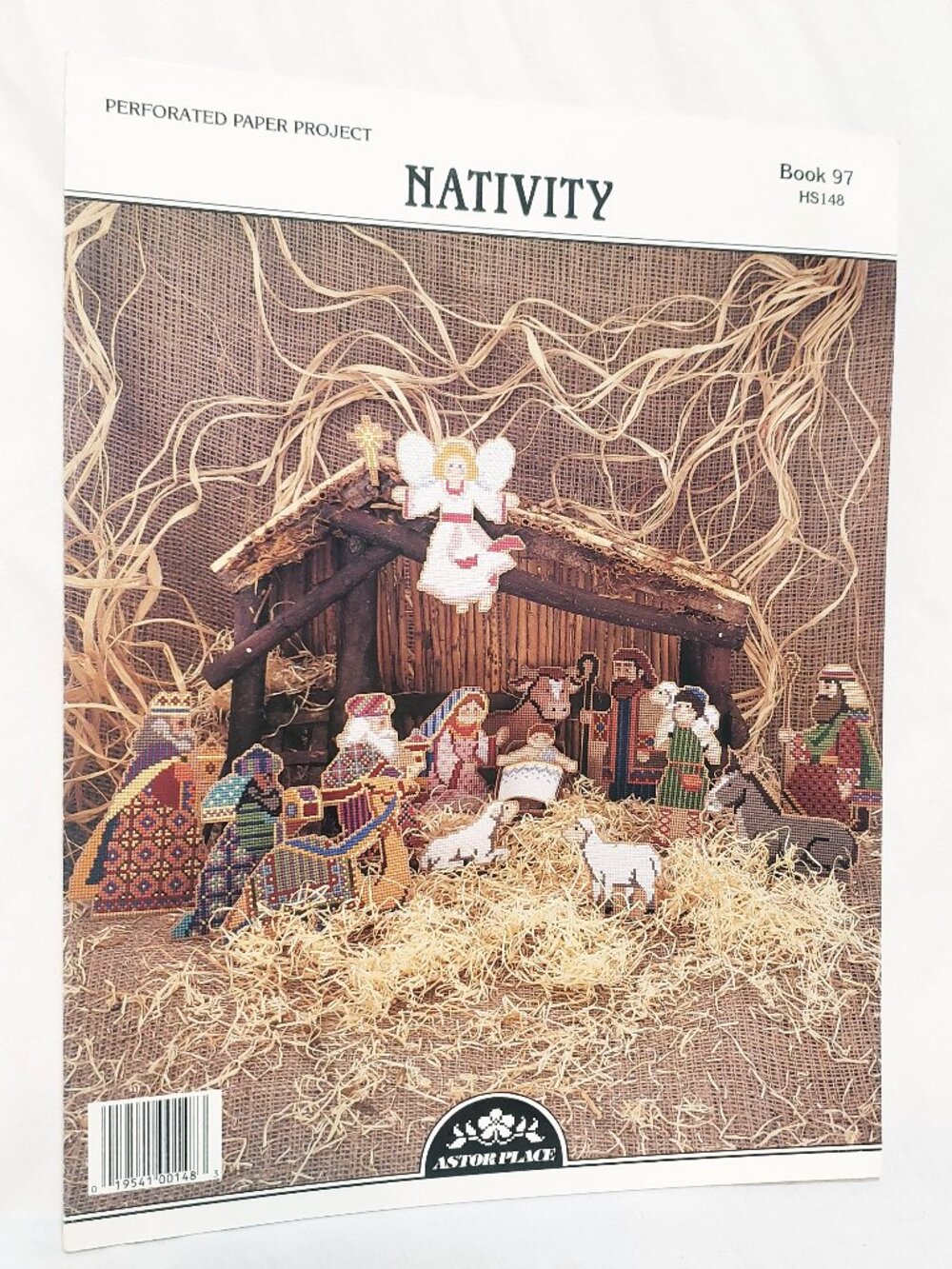 Nativity Baby Jesus Mary Perforated Paper Pattern Cross Stitch Astor Place HS148